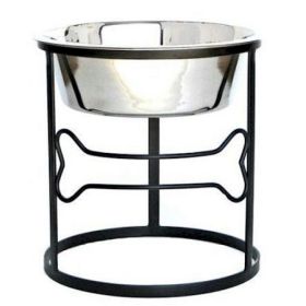 Bone Raised Dog Bowl  Small
