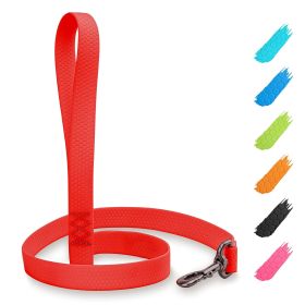 Waterproof Dog Leash 6 Ft Anti Slip Dog Leash for Large Dogs Small Medium Dogs Heavy Duty Dog Leash with Water and Dirt Resistant Long Or Short Dog Le