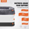 VEVOR Human Dog Bed, 72" x48"x10" Giant Human Dog Bed for Adults and Pets, Human Size Dog Bed with Washable PV Velvet Cover, Egg Orthopedic Foam