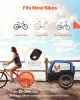 VEVOR Dog Bike Trailer, Supports up to 66 lbs, Pet Cart Bicycle Carrier for Small & Medium Dogs, Easy Folding Frame with Quick Release Wheel