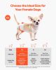 VEVOR Disposable Dog Diapers, Super Absorbent Female Dog Diapers, 360Â° Leak-Proof Female Doggy Pet Diaper with Wetness Indicator for Heat Period
