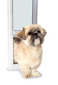 PetSafe Freedom Patio Panel Pet Door  Small/White
