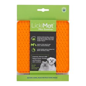 LickiMat® Mini Soother Dog (Option: Mini Soother Green Dog)