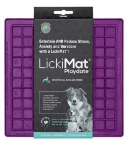 LickiMat® Playdate (Option: Playdate Orange)