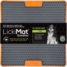 LickiMat® Soother Tuff (Option: TUFF Soother Orange)
